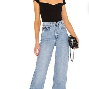 ECHO WIDE LEG IN BLUE JAY